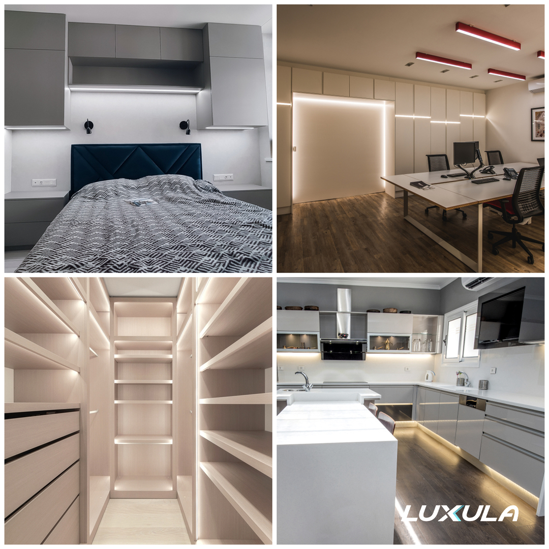 LUXULA LED-Streifen, neutralweißes Licht, 24 V