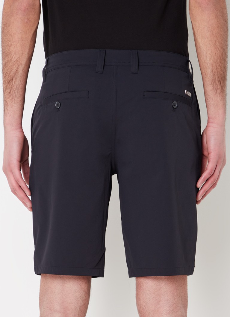 Armani Exchange Straight fit stretch short chinos with side pockets