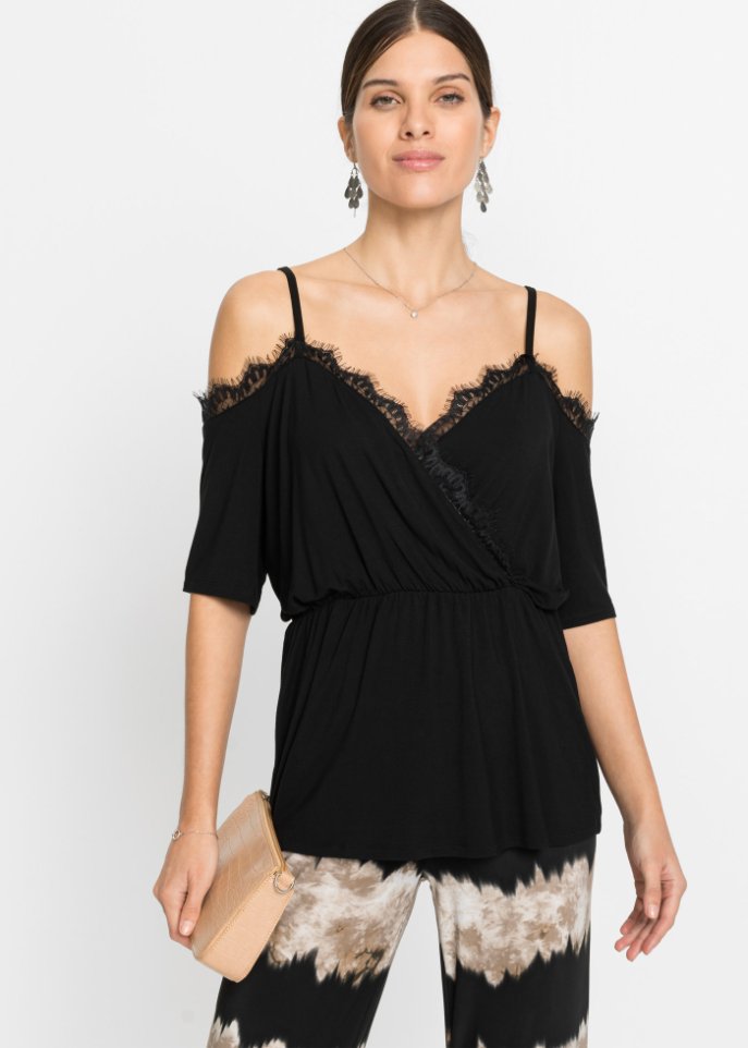 Shirt mit Spitze