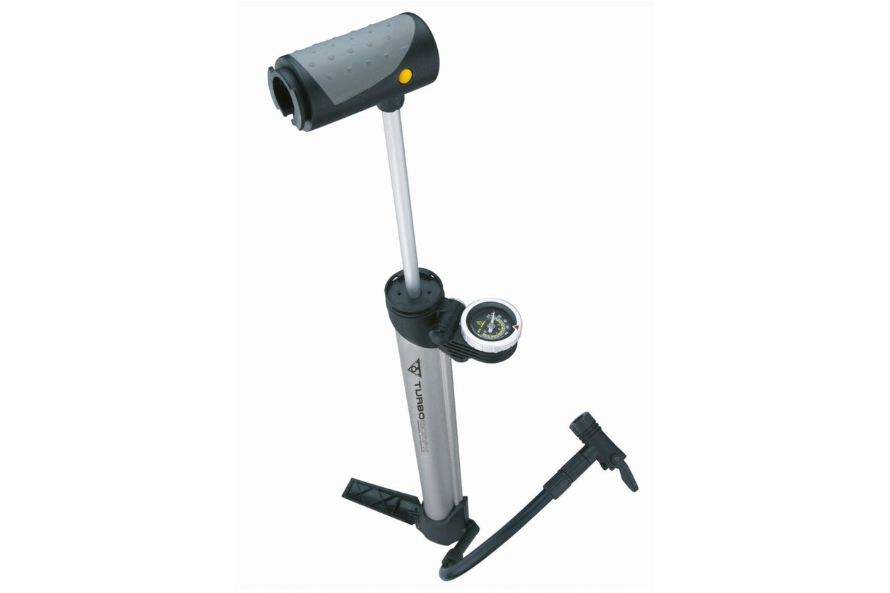 Topeak Turbo Morph G Mini Standpumpe mit Manometer