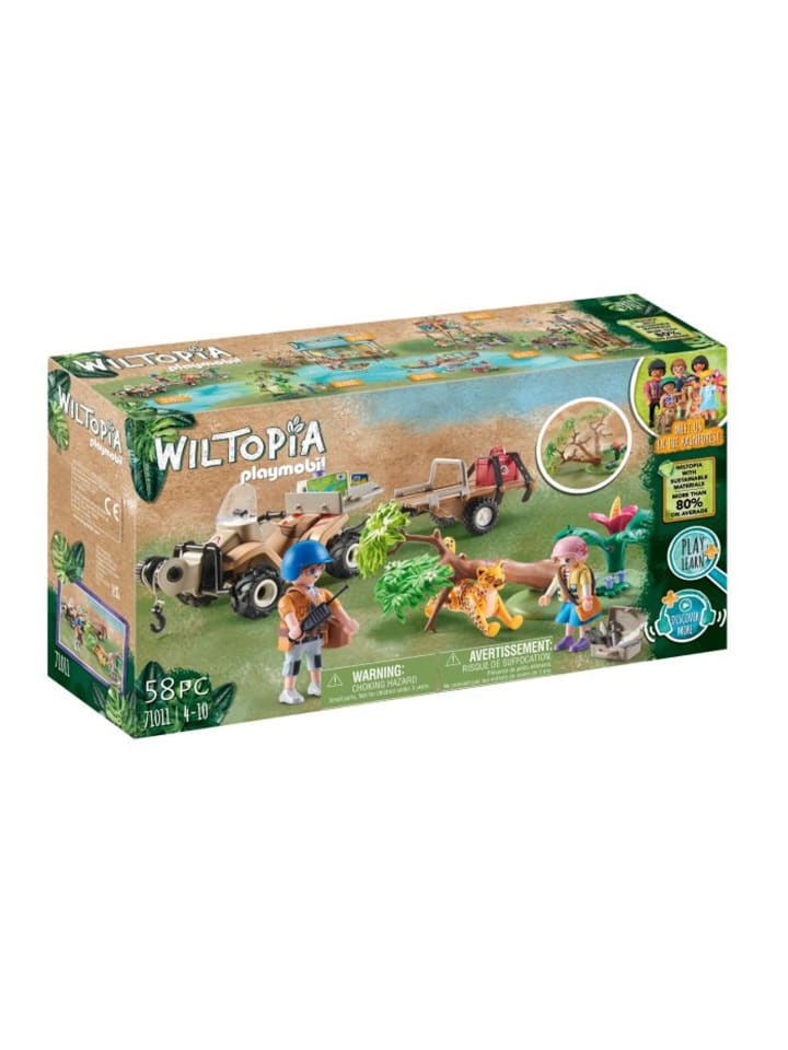 Playmobil Tierrettungs-Quad in Mehrfarbig ab 4 Jahre günstig kaufen onesize