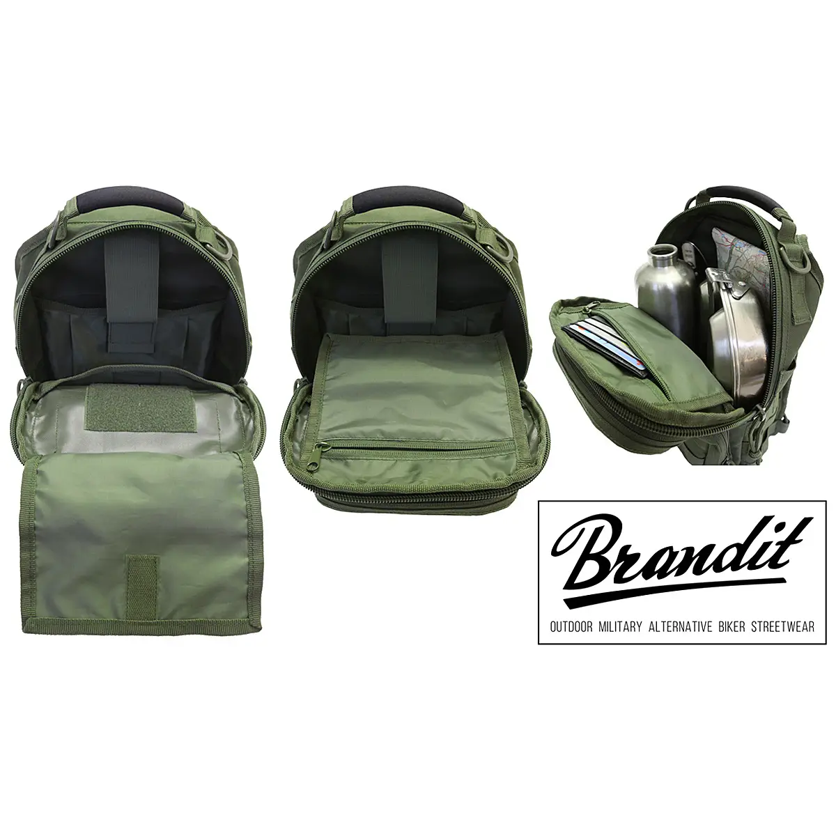 Brandit Cooper Sling Bag versch. Farben