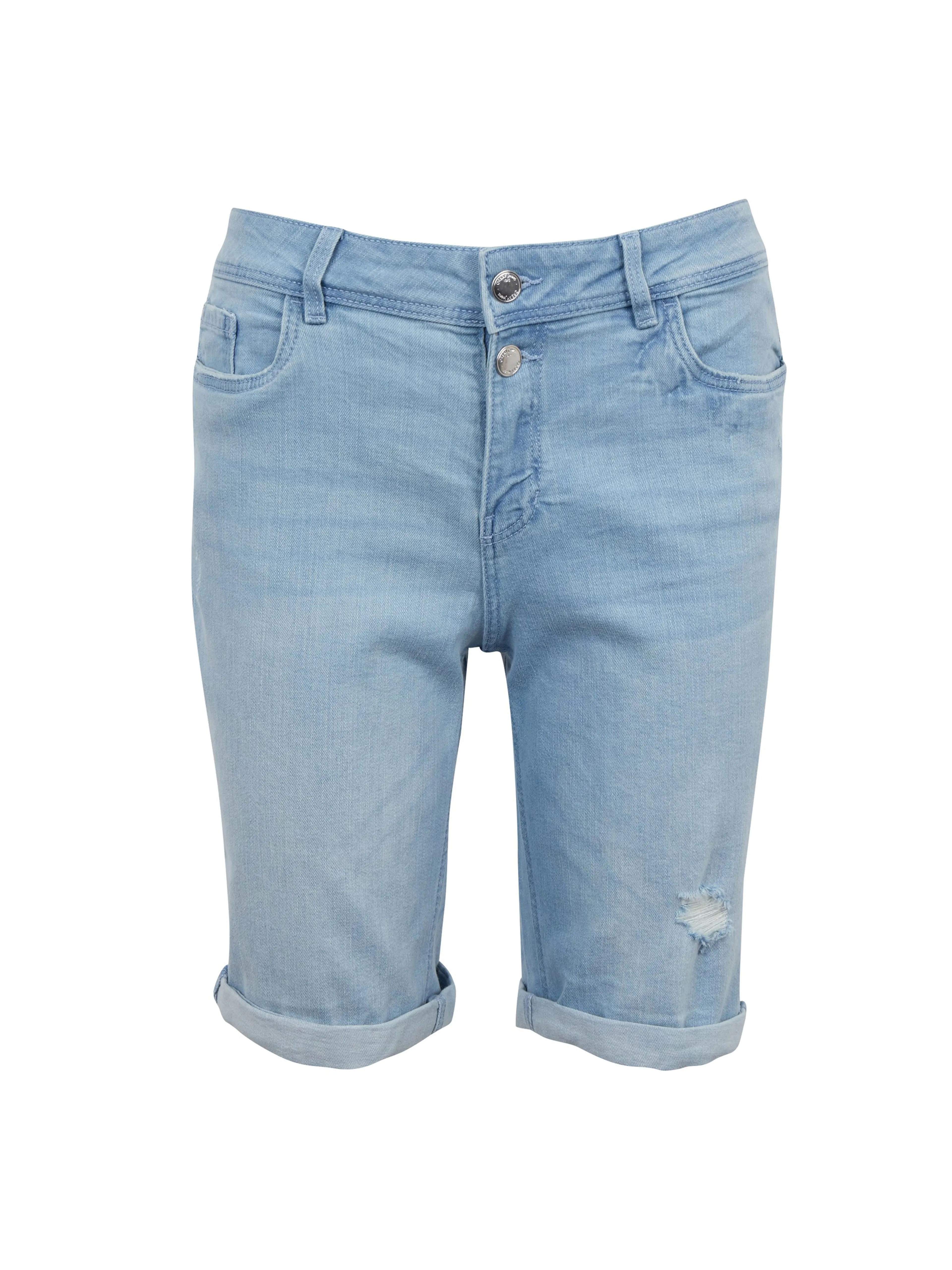 Hellblaue Denim-Shorts für Damen ORSAY