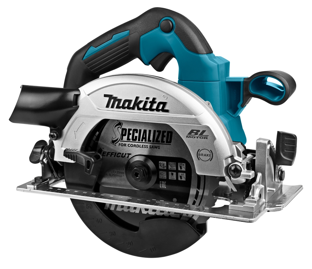 Makita DHS661ZJU Akku-Kreissäge 165 mm mit AWS-Sender 18 V (ohne Akku und Ladegerät)