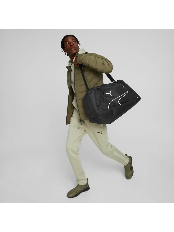 Puma Fundamentals Sports Bag - Sporttasche M 55 cm (black) in schwarz günstig kaufen onesize