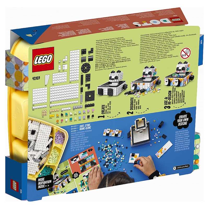 41959 Le vide poche panda LEGO DOTS