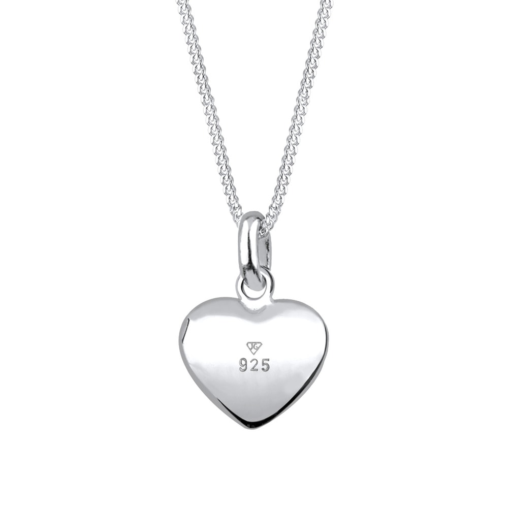 Elli Elli Collier Femmes Pendentif Coeur Filigrane en Argent Sterling 925 Bijoux