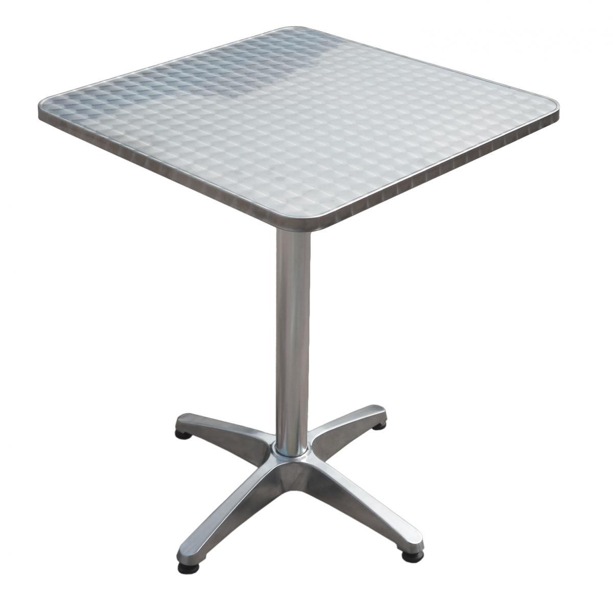 Garden Pleasure Harms Bistro Tisch, quadratisch, Alu-Gestell