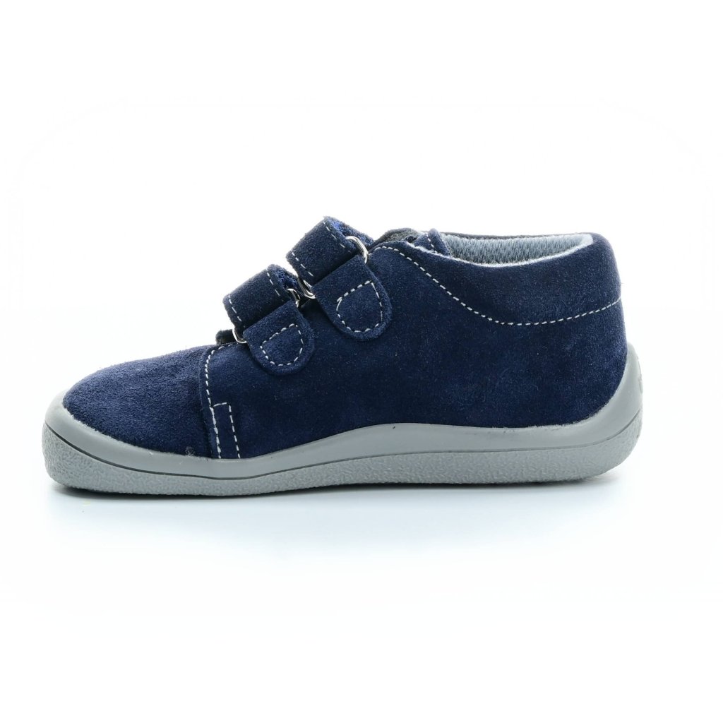 Beda Lucas mit Membran (BF 0001/W/M/FW) dunkelblaue Barfuß-Stiefeletten