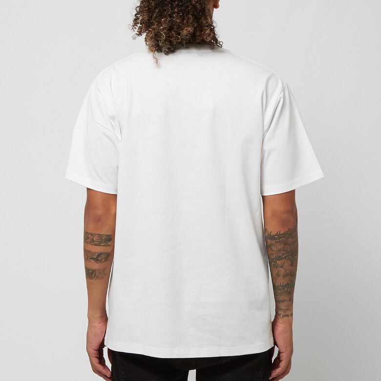 A Bathing Ape Overprinted Ape Head Tee M white