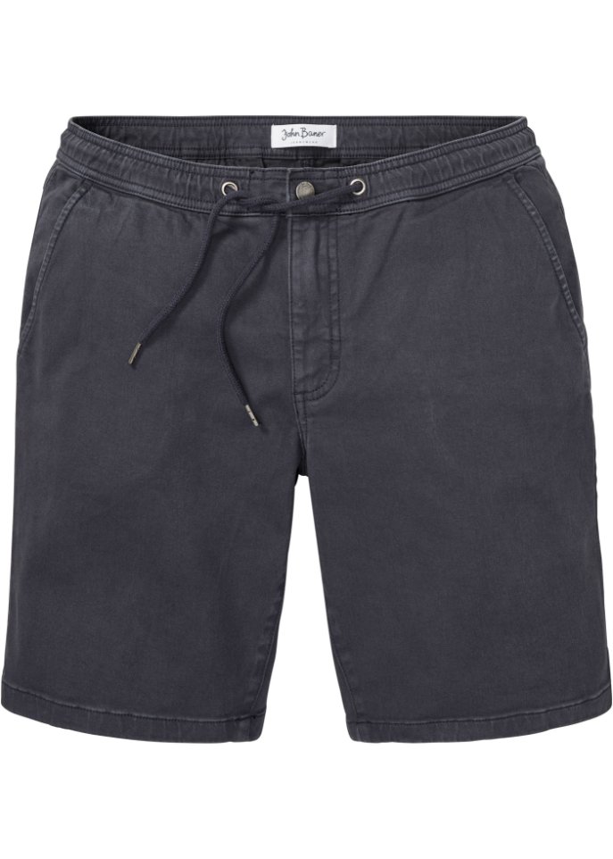 Coloured Jeans-Bermuda, Loose Fit