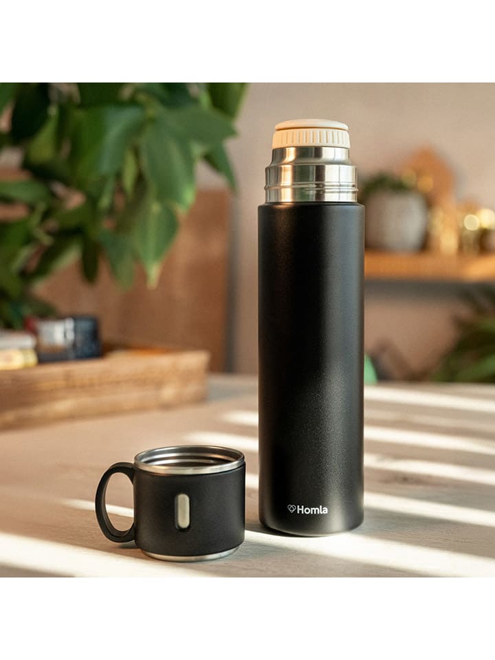 Homla Thermoflasche ''Libre'' in Schwarz - 580 ml günstig kaufen onesize