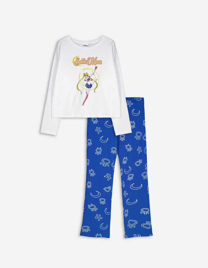 Pyjama Set aus Langarmshirt und Hose- Sailor Moon