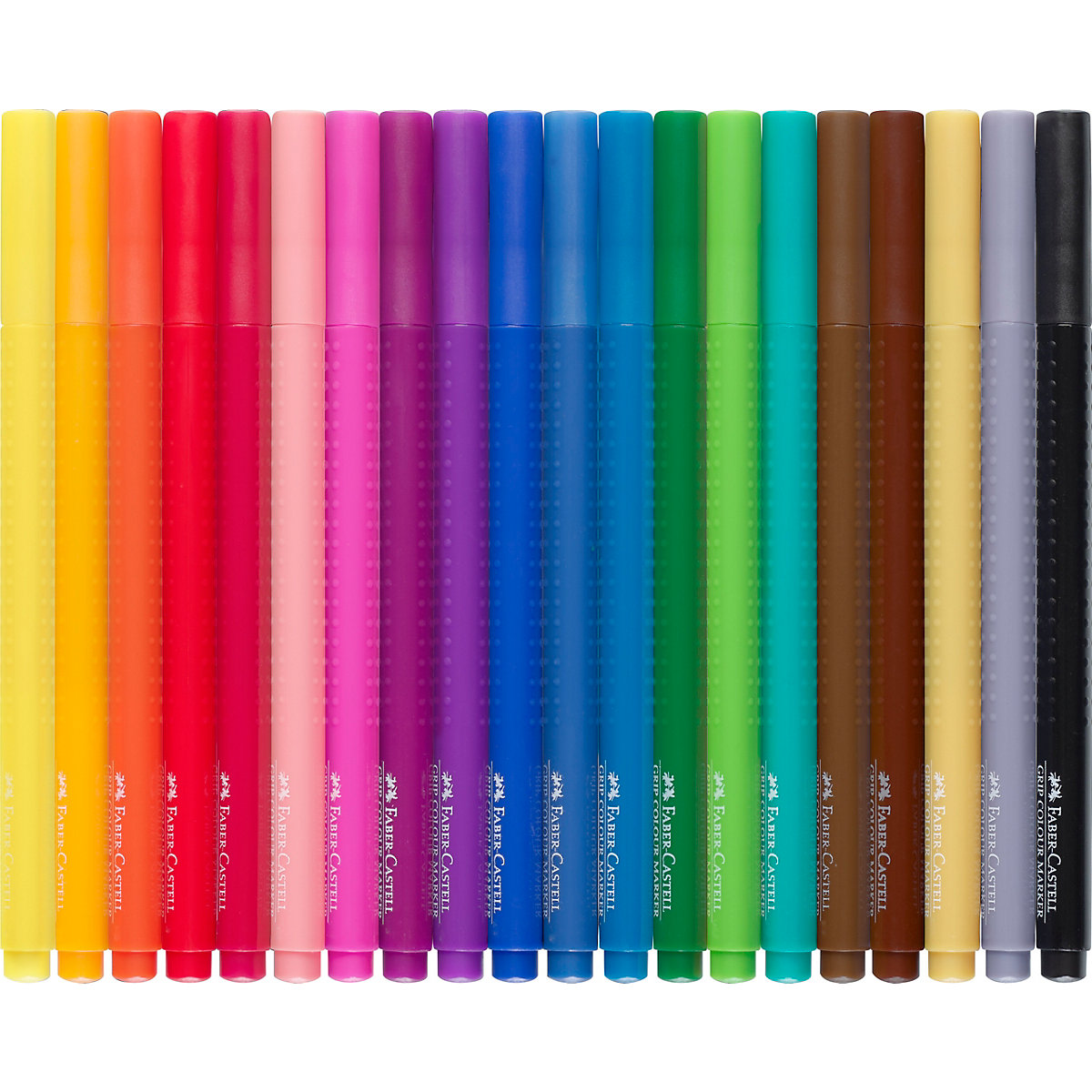 Filzstifte GRIP, 20 Farben