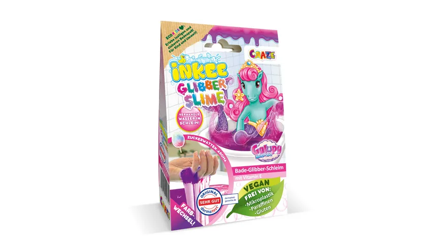 CRAZE INKEE Badeglibberschleim Galupy Mermaid