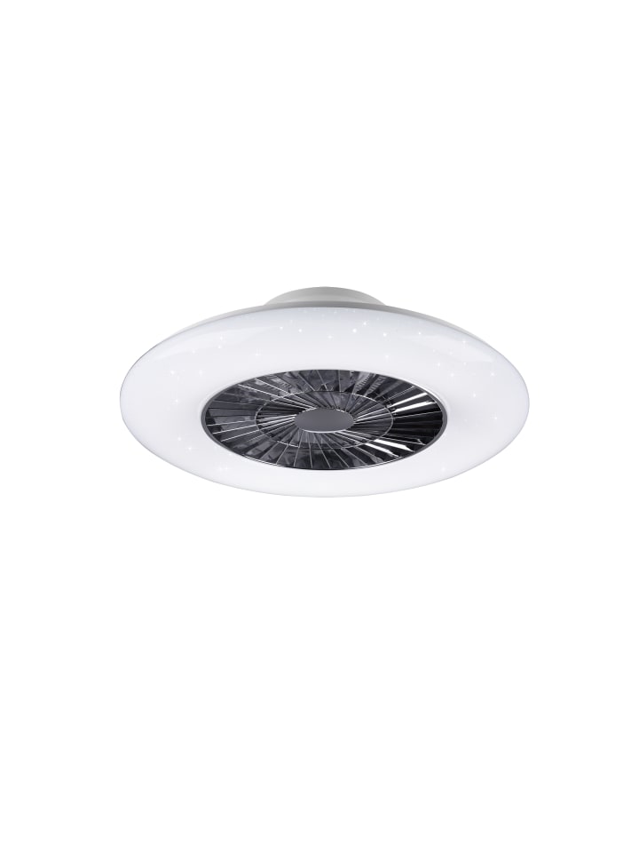 Reality Leuchten Ventilator VISBY in chrom günstig kaufen 60 cm