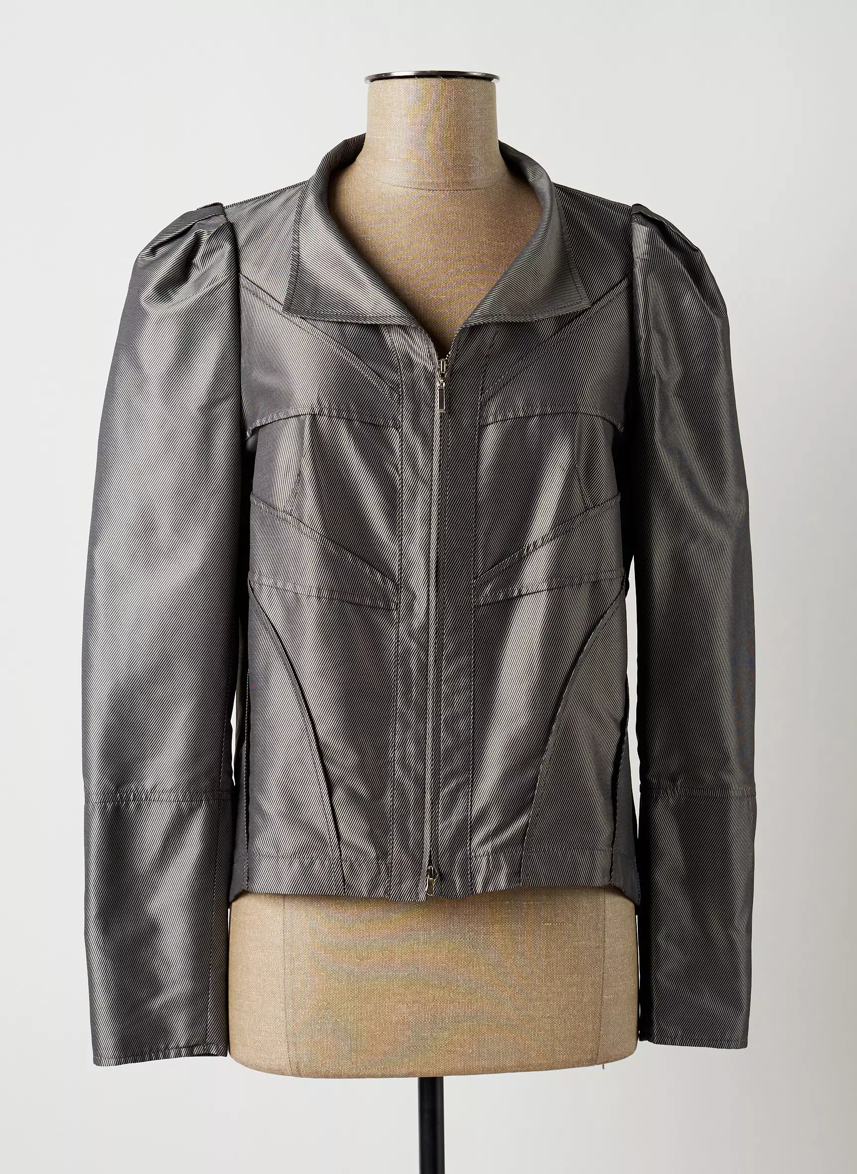 Lauren Vidal Vestecasual Femme couleur gris