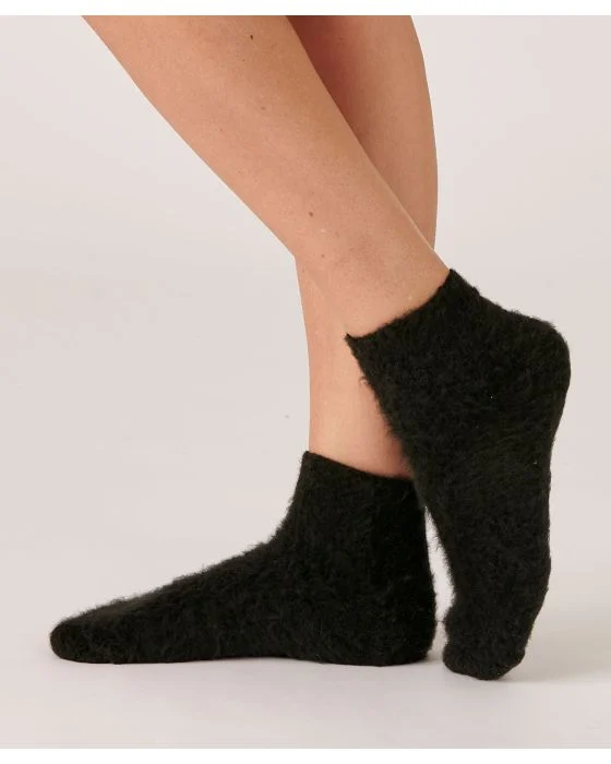 Mi-chaussettes de lit réversibles Thermolactyl.