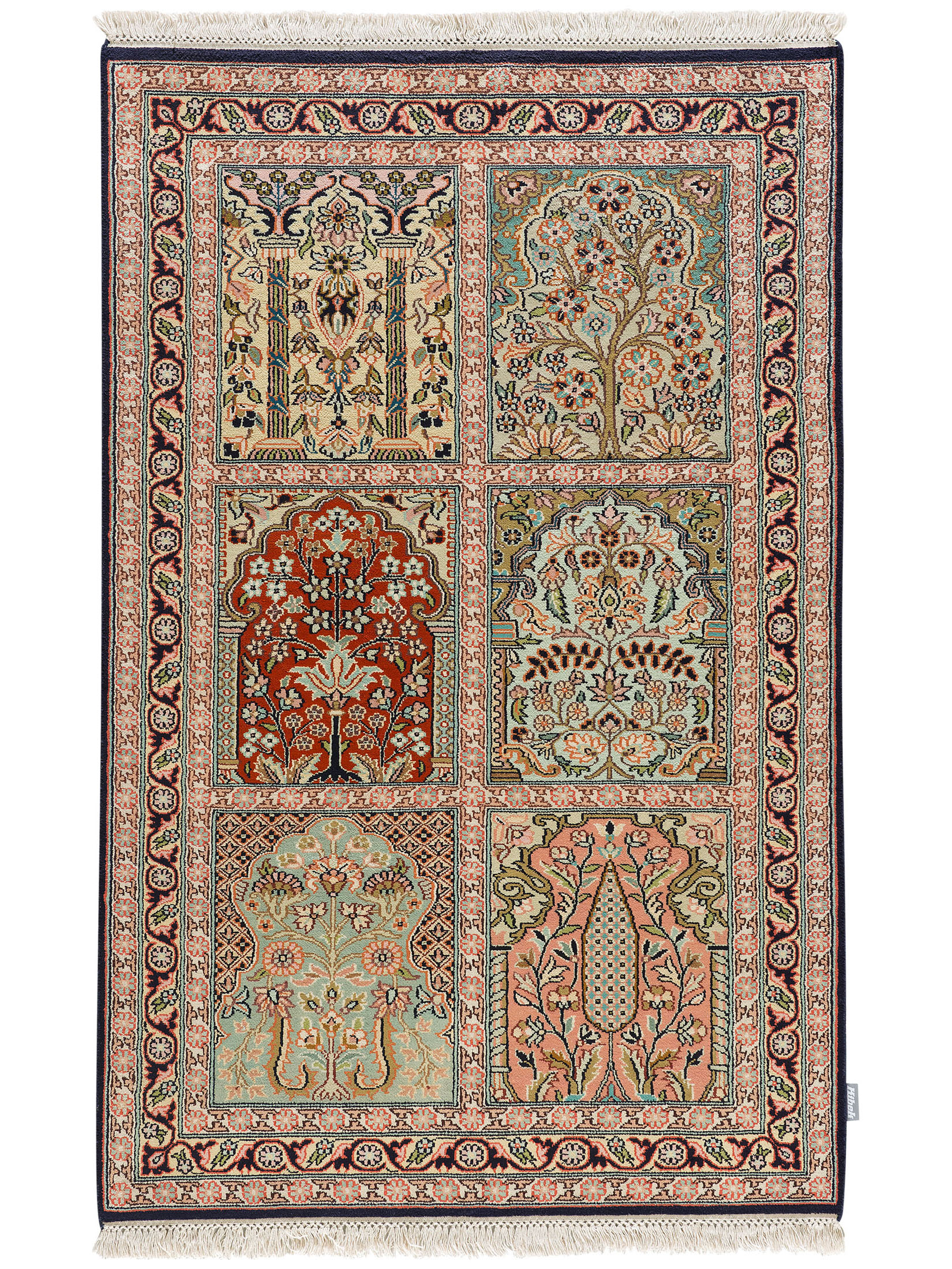 Kaschmir Seide 18/18 ca. 80 x 124 cm, Unikat / Einzelstück