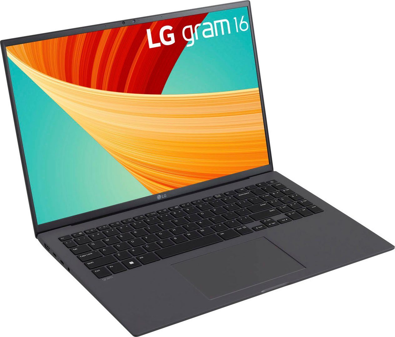 LG gram 16Z90R-G.AA76G Notebook (40,6 cm/16 Zoll, Intel Core i7 1360P, Iris Xe Graphics, 512 GB SSD)