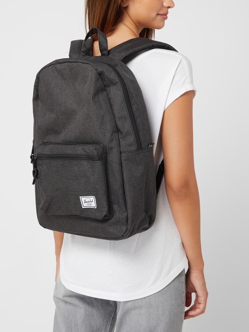 Rucksack mit Laptopfach Modell 'Settlement Tarpu' in dunkelgrau meliert