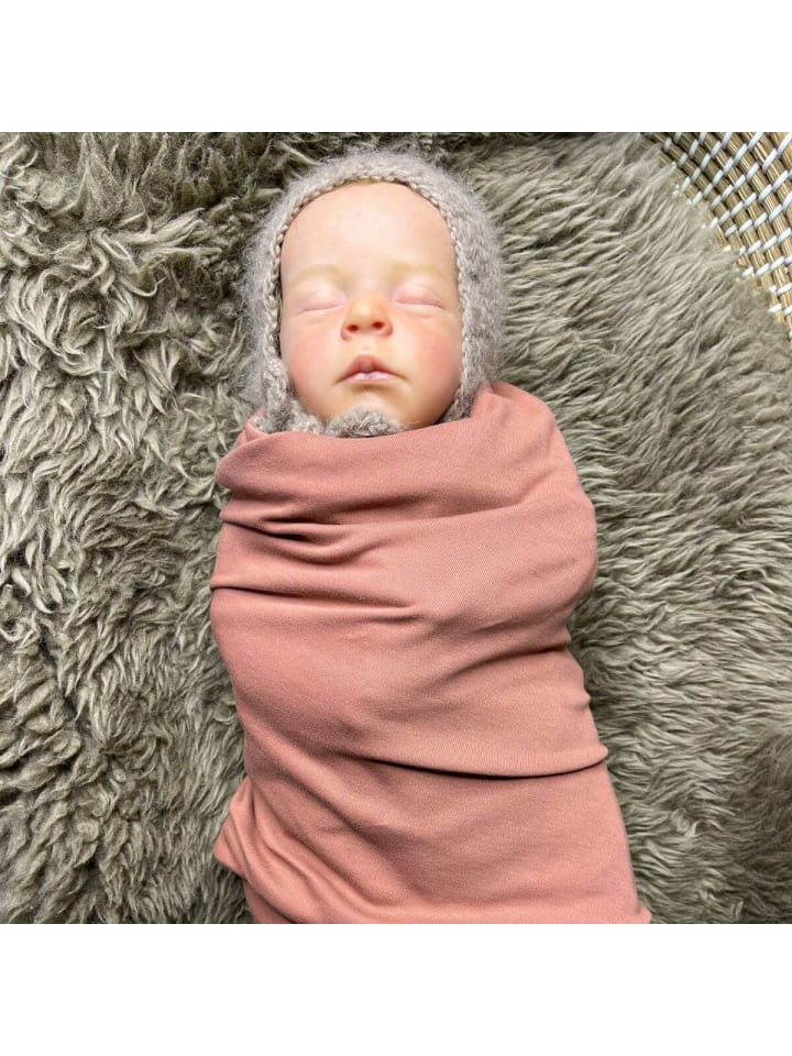 Hoppediz Babydecke Pucktuch in kupfer günstig kaufen 90 x 90 cm