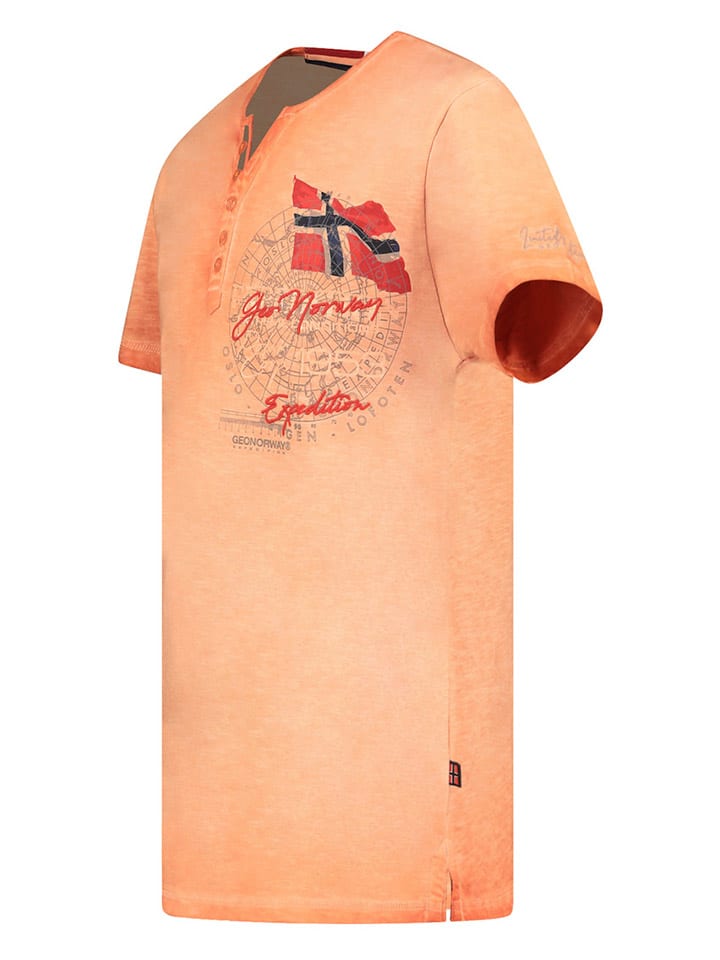 Geographical Norway Shirt in Orange günstig kaufen