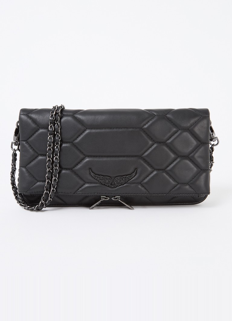 Zadig&Voltaire Rock XL ādas plecu soma