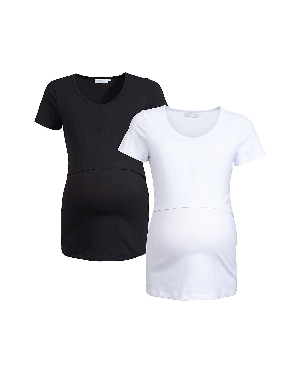 2er-Pack Umstands- und Still-T-Shirt
