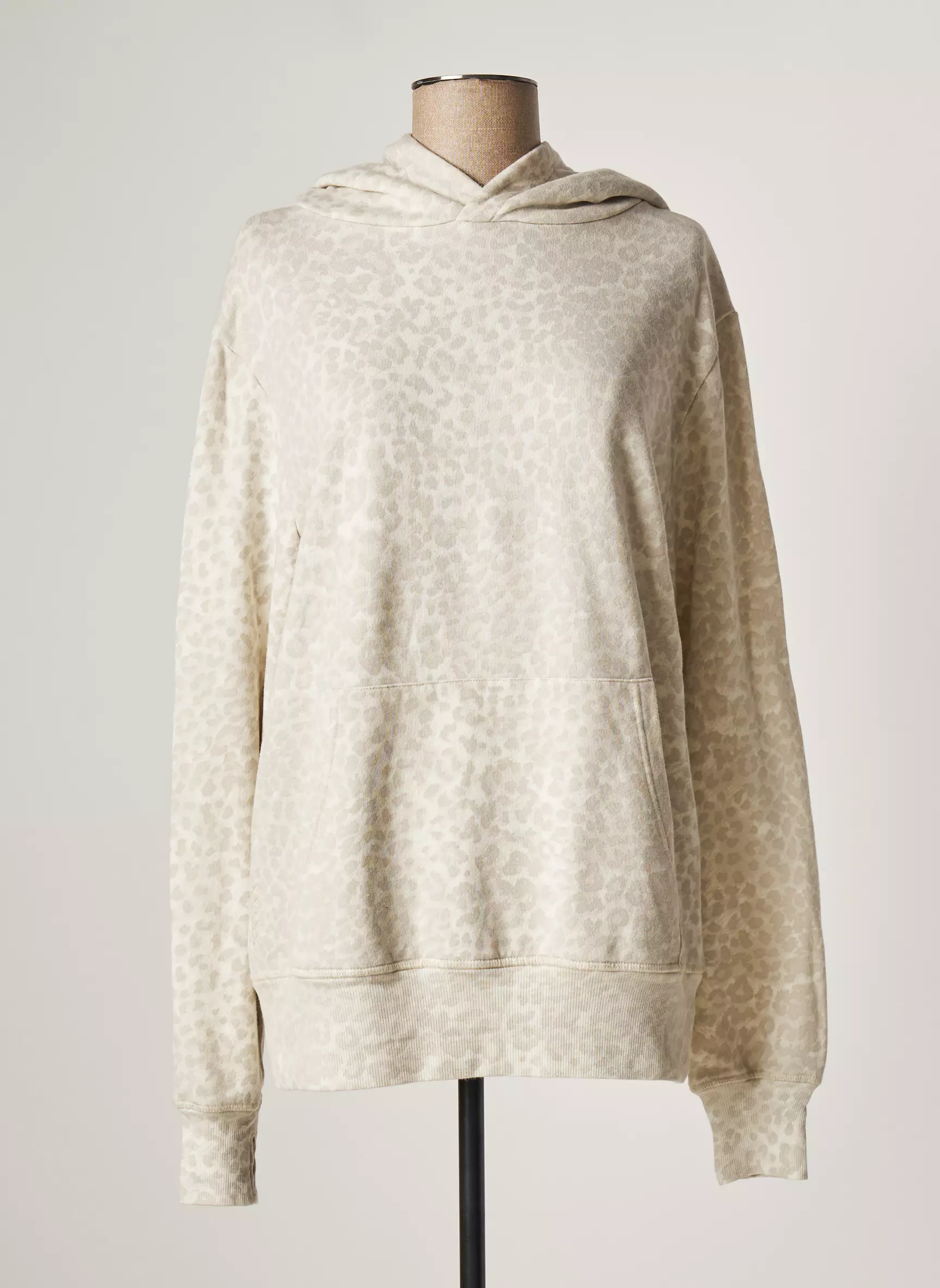 Ragdoll Sweat Capuche Femme couleur beige