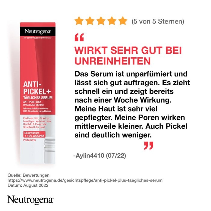 Tägliches Serum