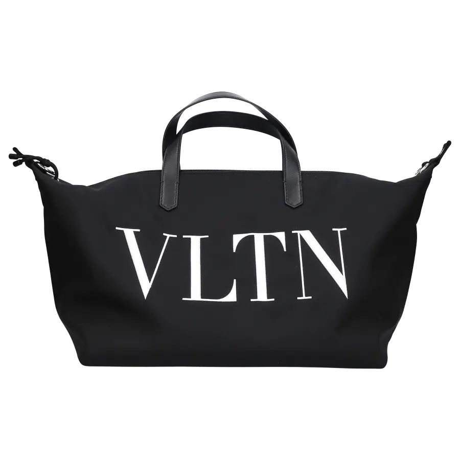 Valentino Garavani - Handtasche VLTN Nylon - schwarz