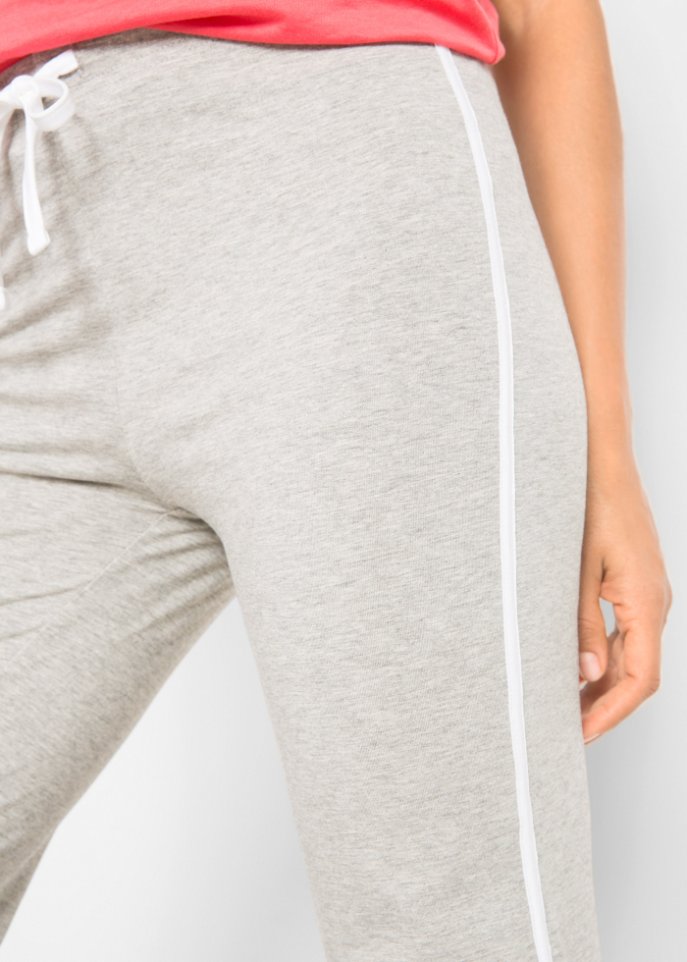 Shirthose aus Stretchmaterial im Doppelpack, gerade geschnitten