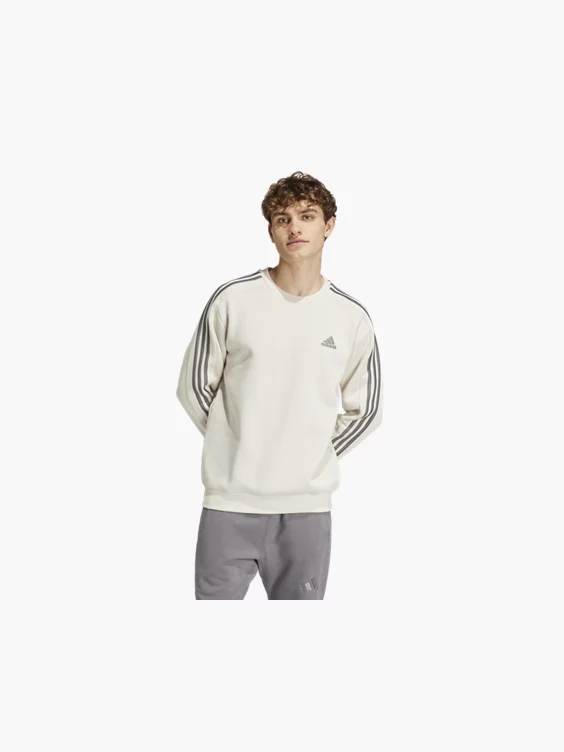 adidas 3 Streifen Fleece Essentials Sweatshirt