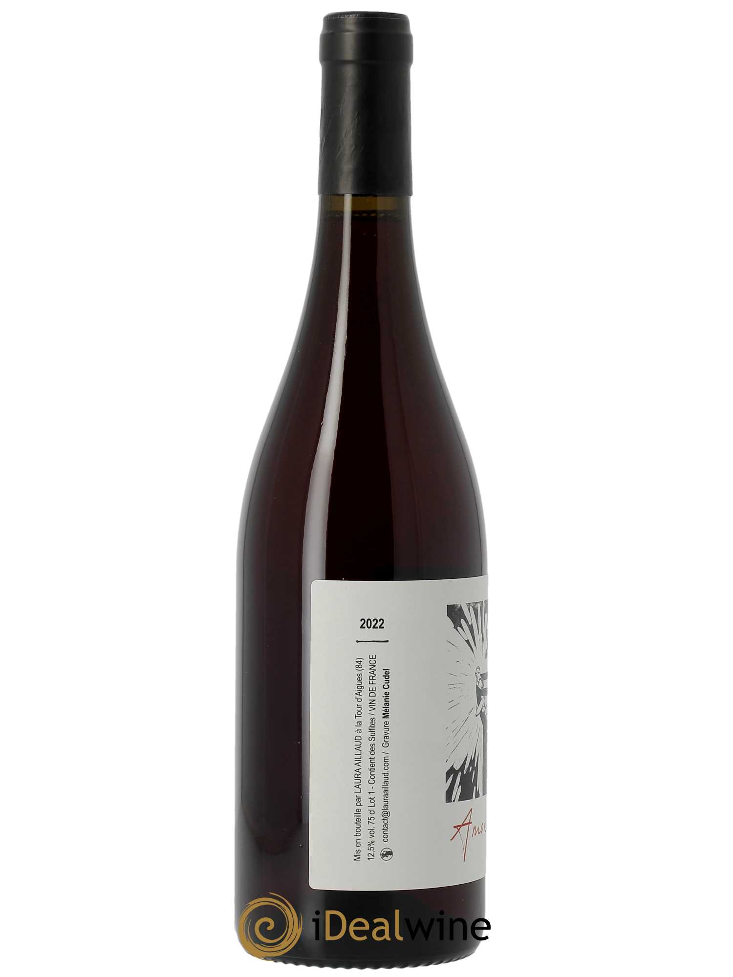 Vin de France Amorcito Laura Aillaud  2022 - Lot de 1 Bouteille
