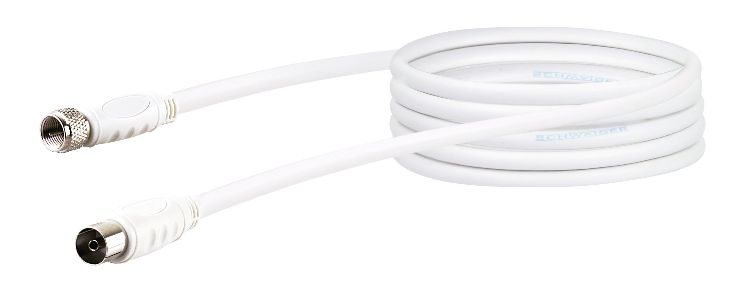 Schwaiger KVCKHQ193 3 Meter langes weißes Adapterkabel