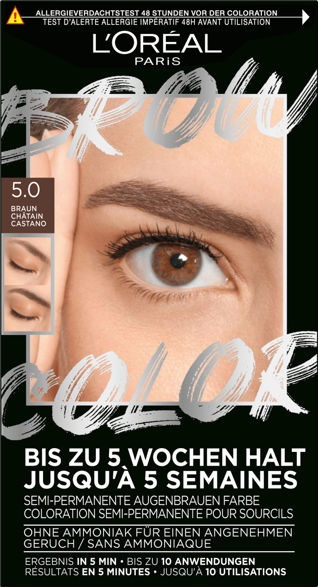 Augenbrauenfarbe Brow Color 5.0 Brunette, 1 St