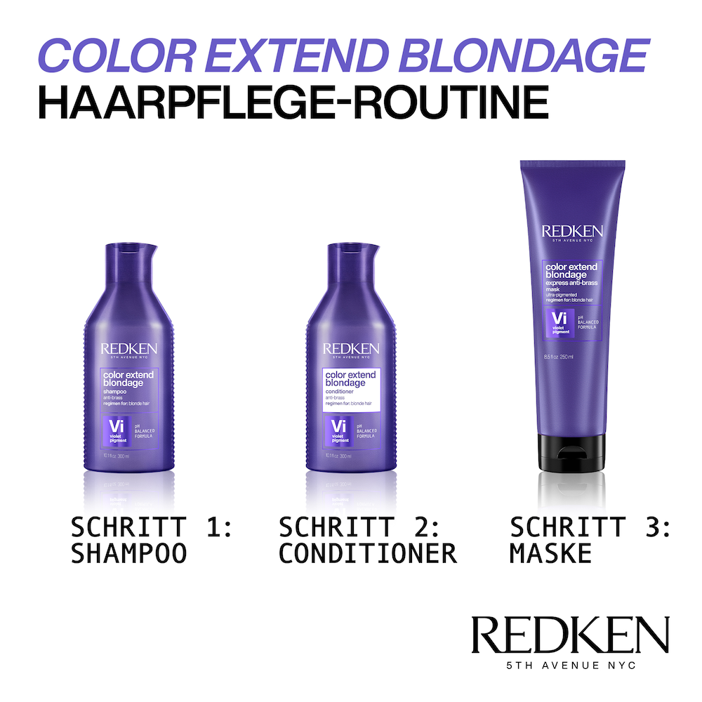 Redken Color Extend Blondage Anti Brass Haarmaske 250 ml