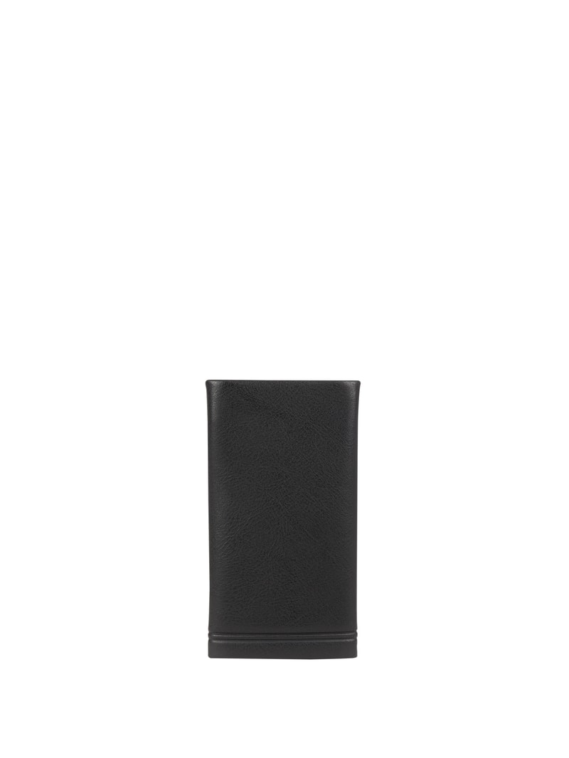 Schlüsseletui aus Leder Modell 'Simpla' in schwarz