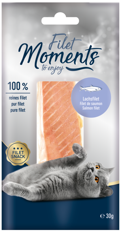 MOMENTS Snacks MOMENTS Filet Snack 10x30g Perfect Pleasure, Fisch & Meeresfrüchte