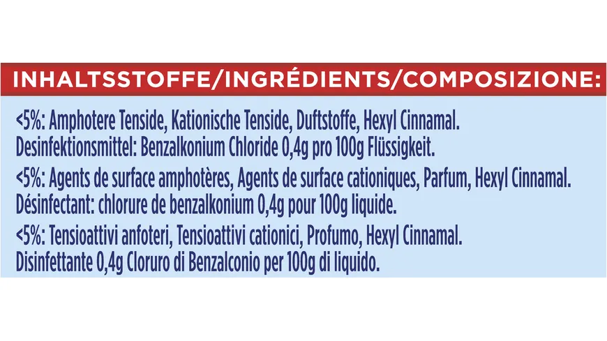 Domestos WC-Gel Kraft & Frische Ocean Fresh 0.75 l