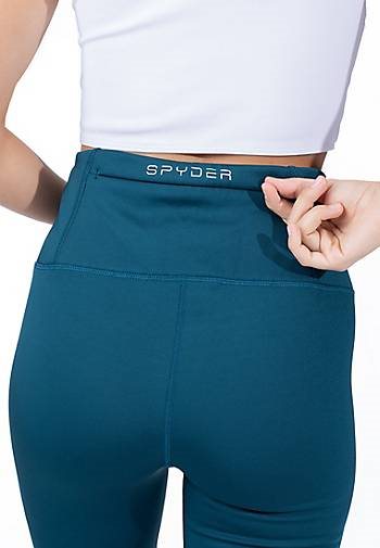 Spyder Leggings mit Reißverschluss-Gesäßtaschen
