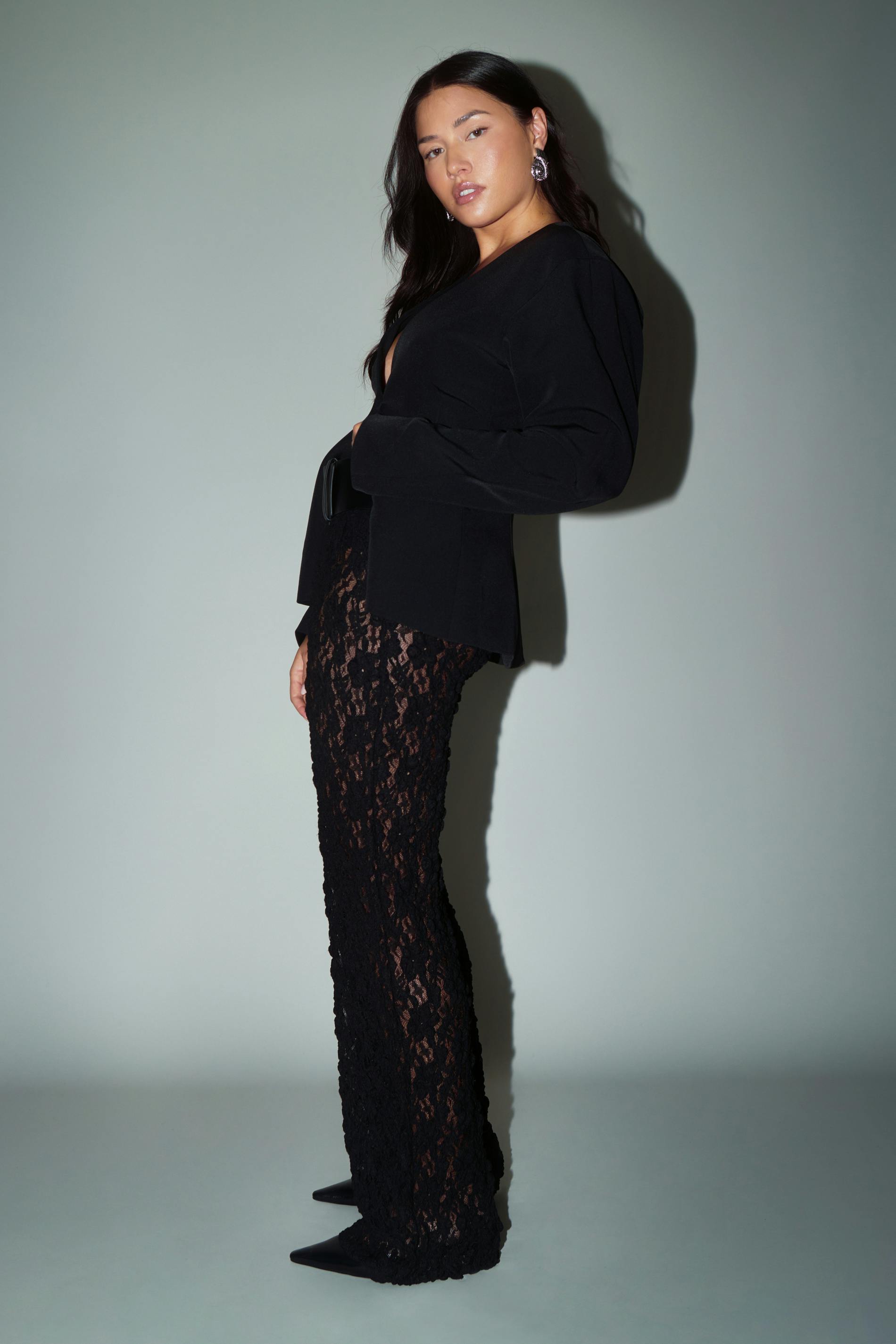 Lace trousers