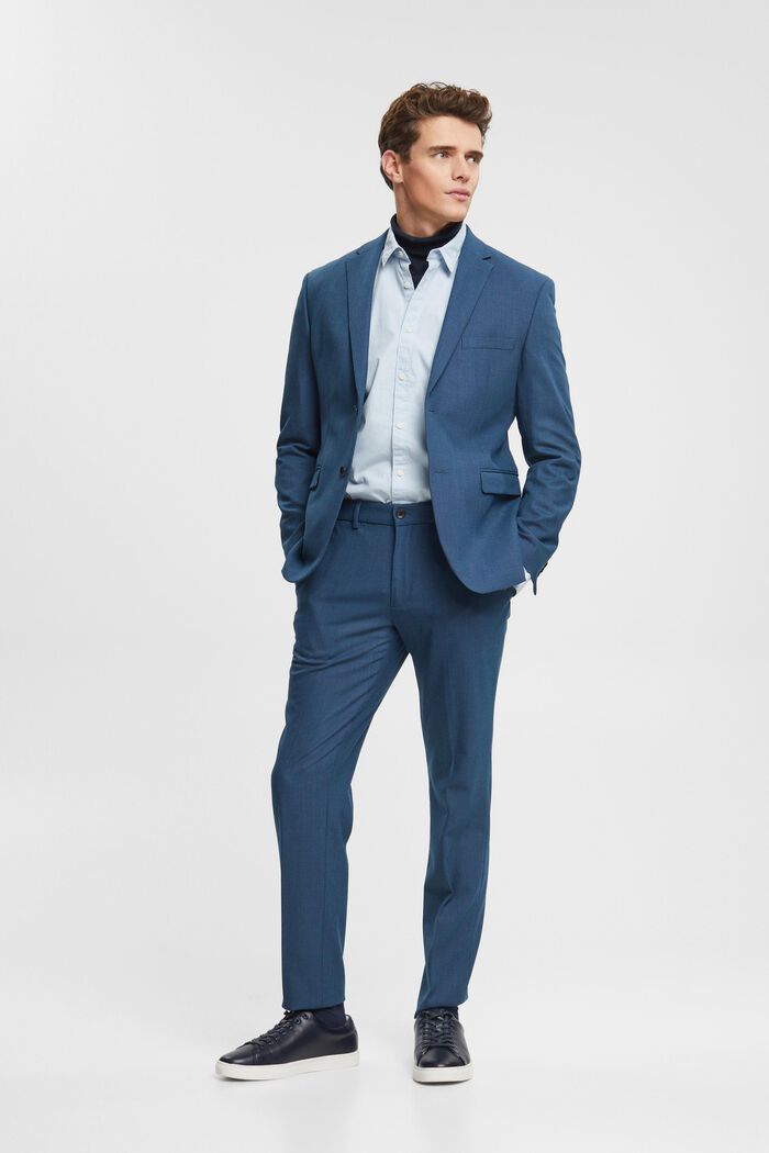 Mix & Match: Blazer mit Birdseye-Muster