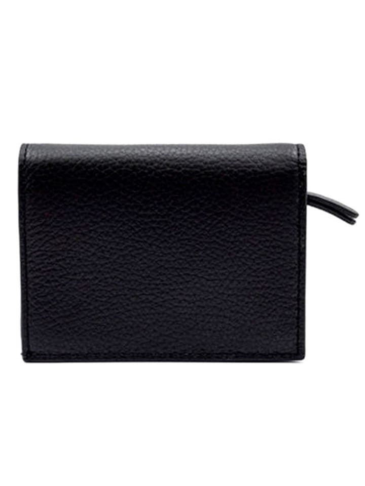 COCCINELLE Leder-Kartenetui in Schwarz - (B)11 x (H)9 cm günstig kaufen onesize
