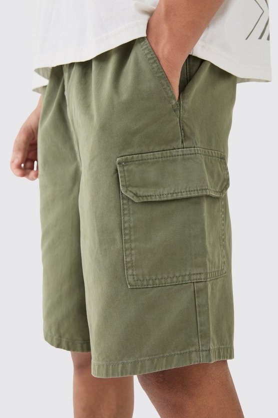 Lockere Cargo-Shorts
