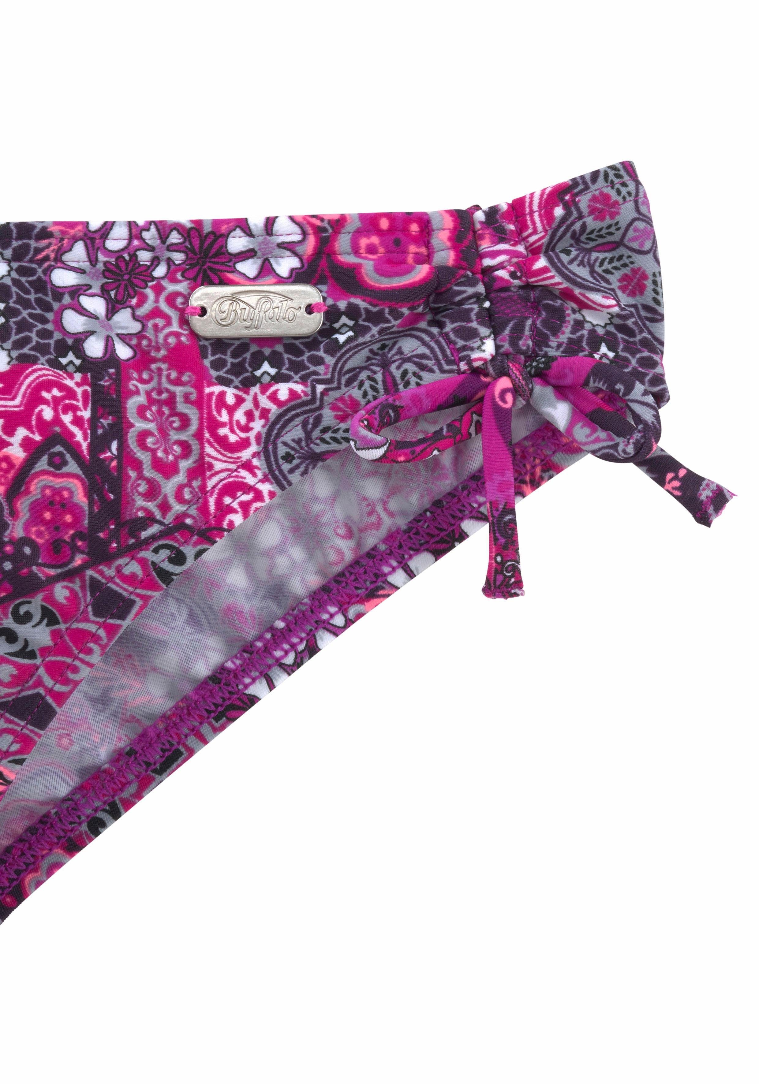 Buffalo Triangel-Bikini Shari Kids im Folklore-Print