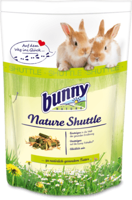 Bunny Hauptfutter Bunny Nature Shuttle Zwergkaninchen 600g