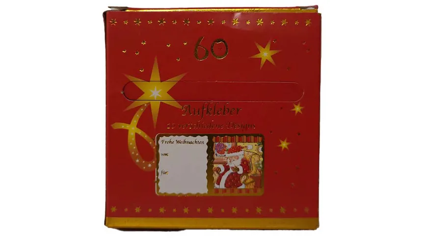 XMAS Geschenketiketten Spenderbox