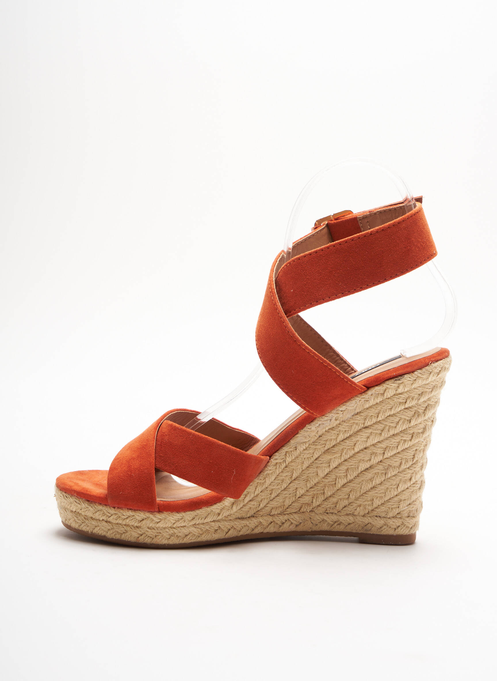 Only Sandales Nu Pieds Femme couleur orange
